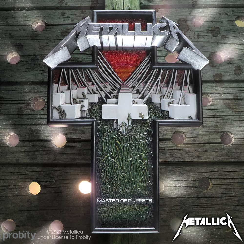 Decoratiune de perete placa Metallica - Master of Puppets