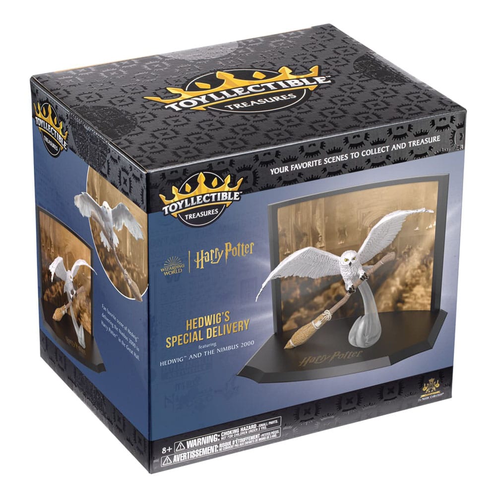 Figurina Harry Potter Hedwig Nimbus 2000