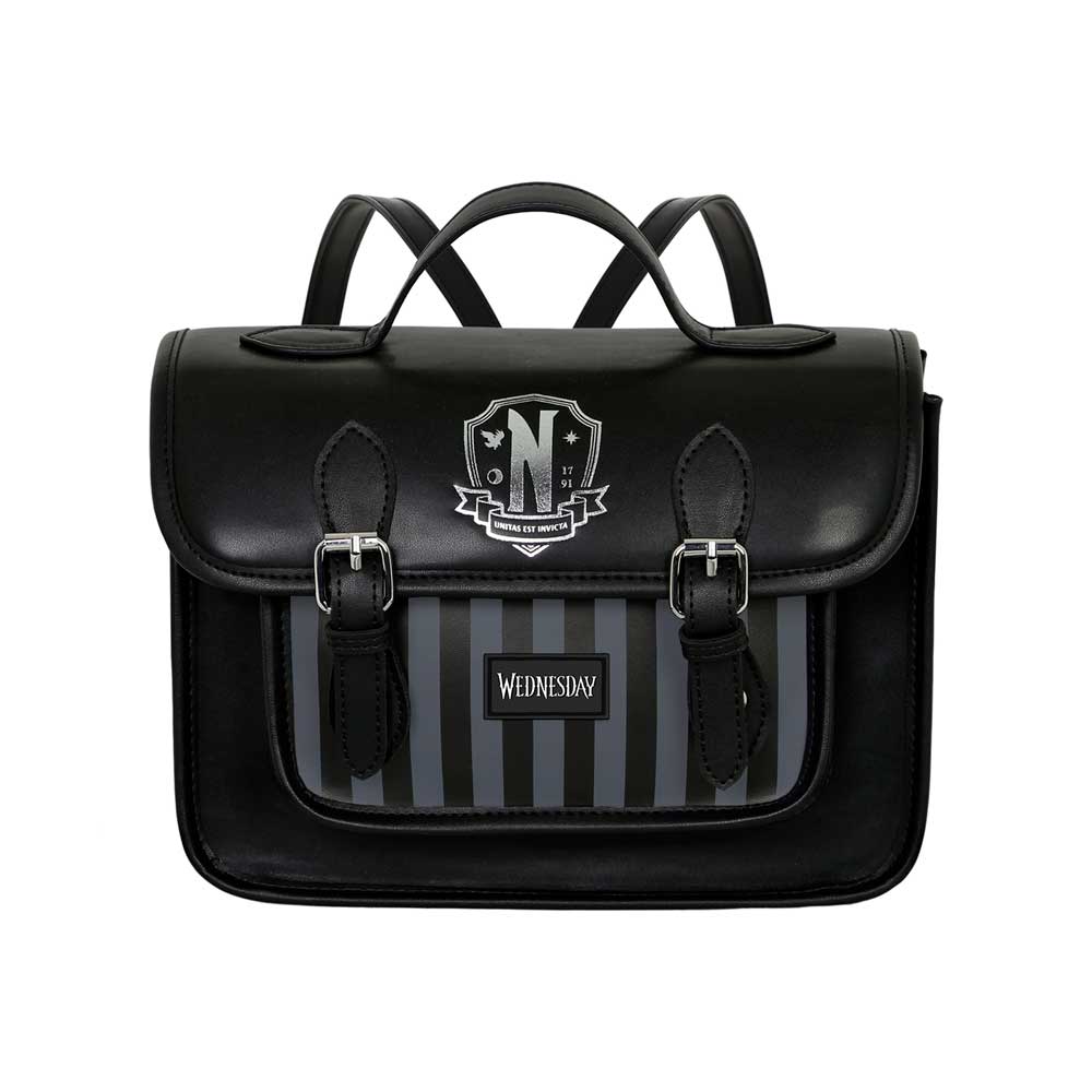 Geanta/Rucsac Wednesday Nevermore Academy Logo
