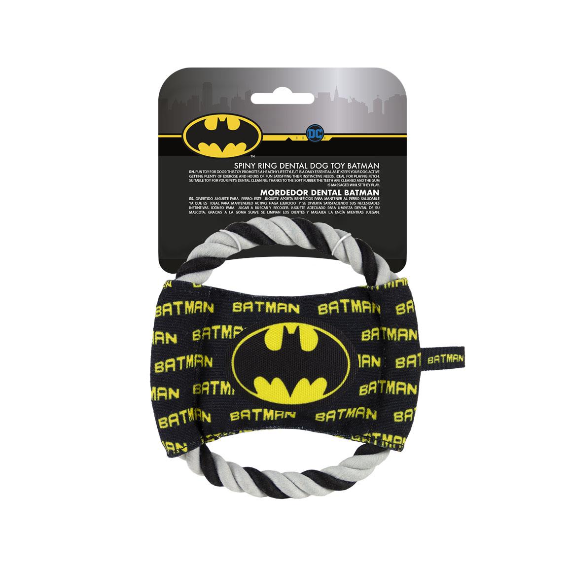 Jucarie de ros pentru caini Batman