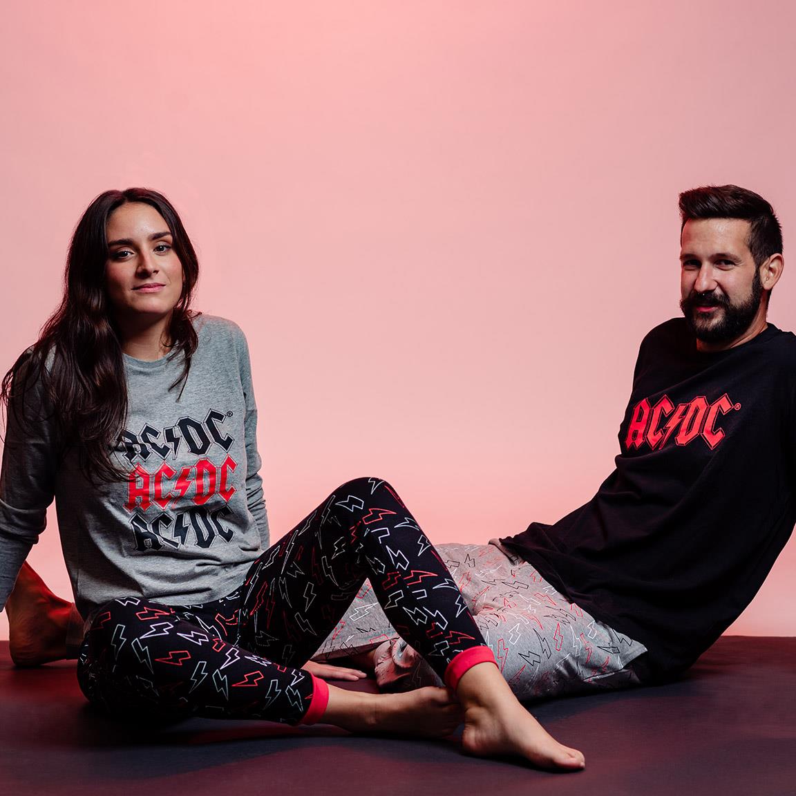 Pijama femei AC/DC