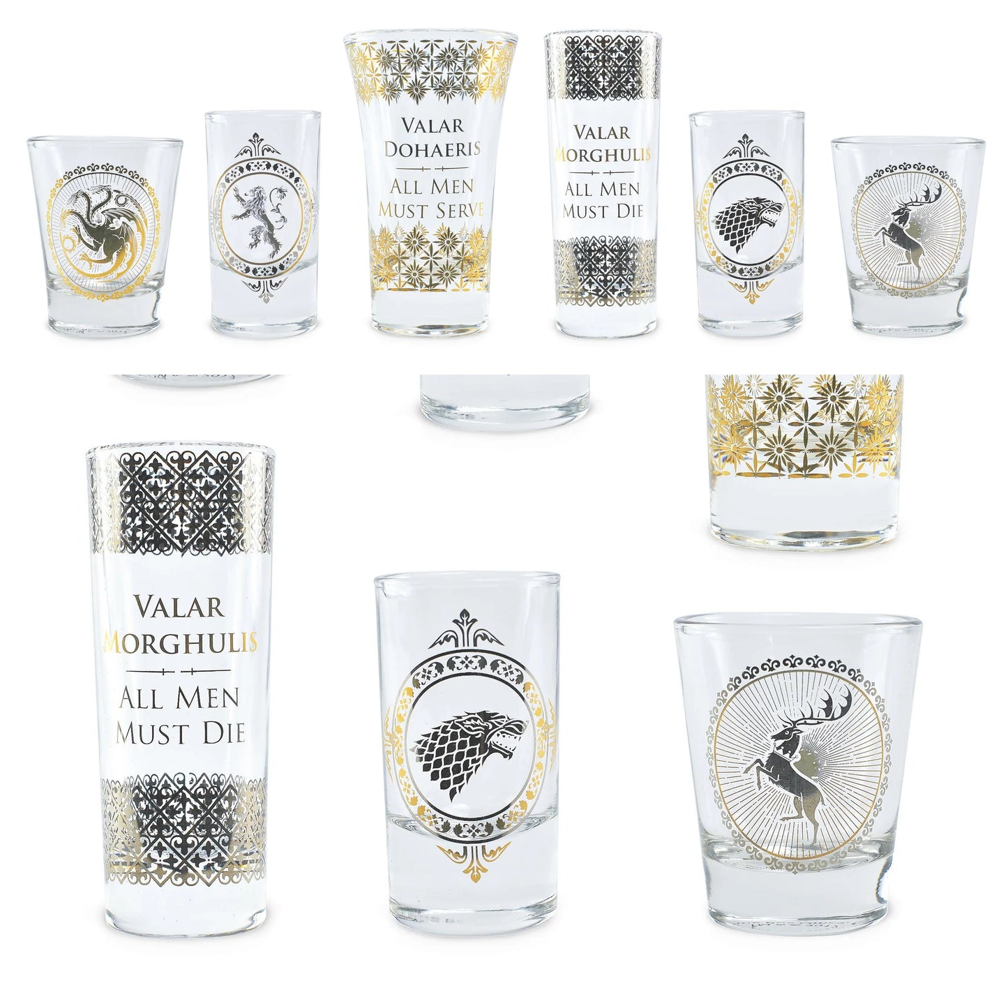 Set colectionabil pahare de shot Game of Thrones