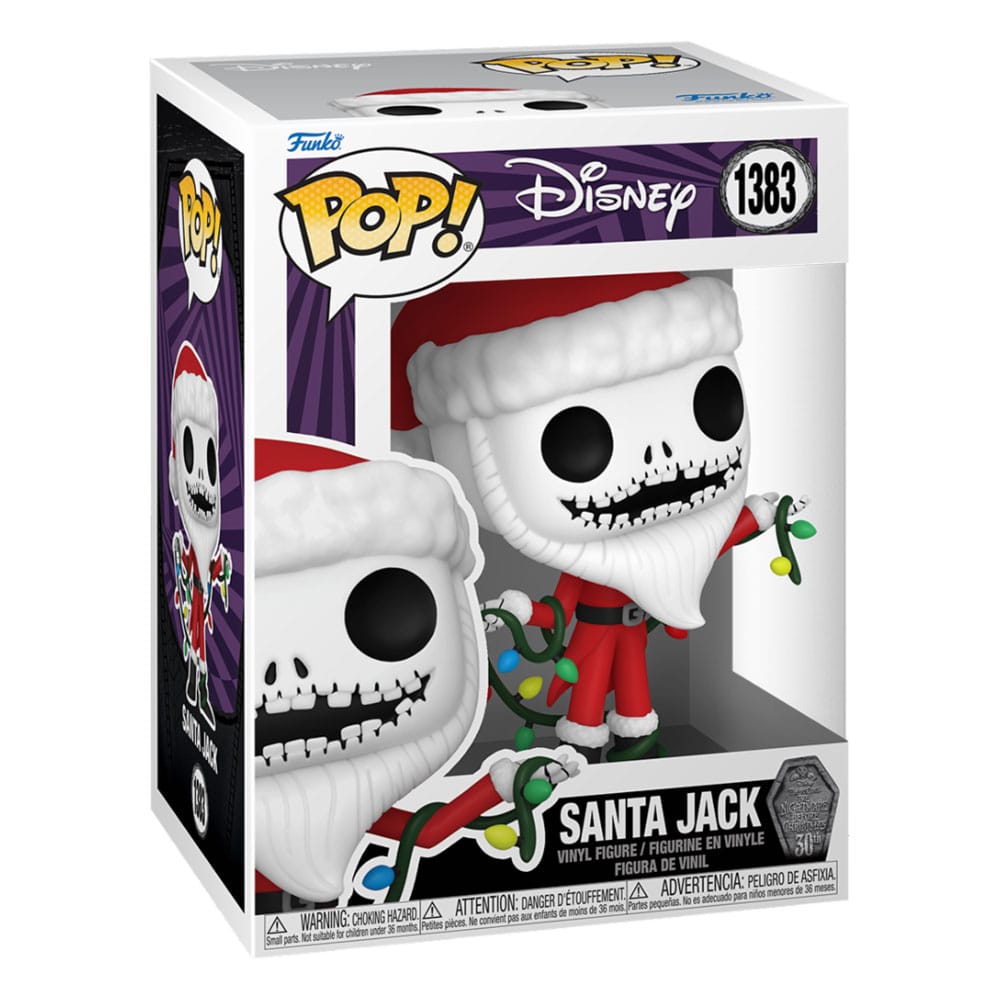 Figurina Funko POP! Nightmare before Christmas - Santa Jack