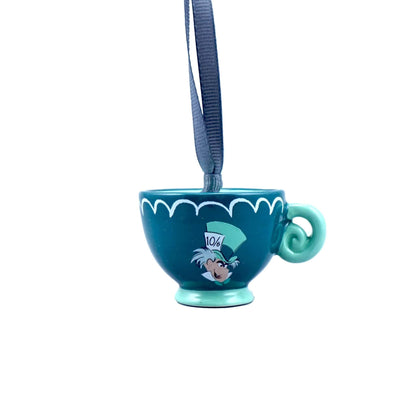 Ornamentul ceașcă Mad Hatter, vedere frontală