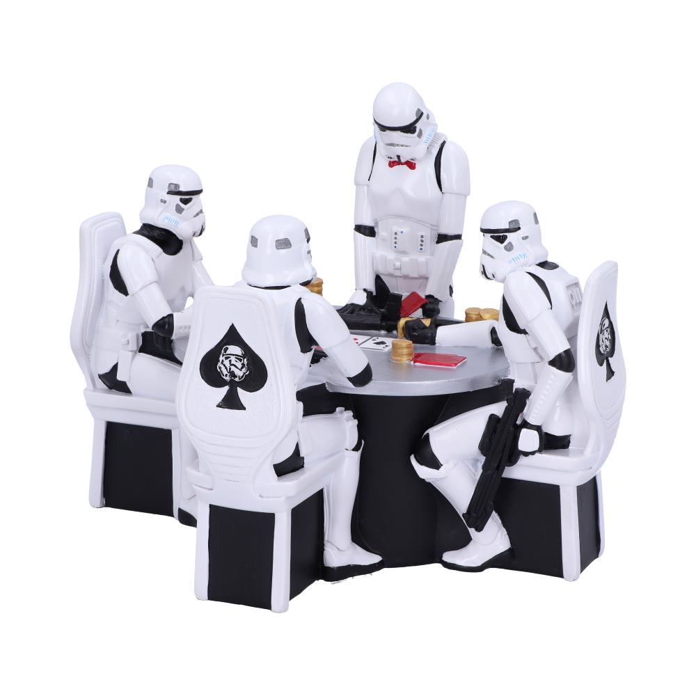 Set 4 figurine Stormtrooper: Poker face