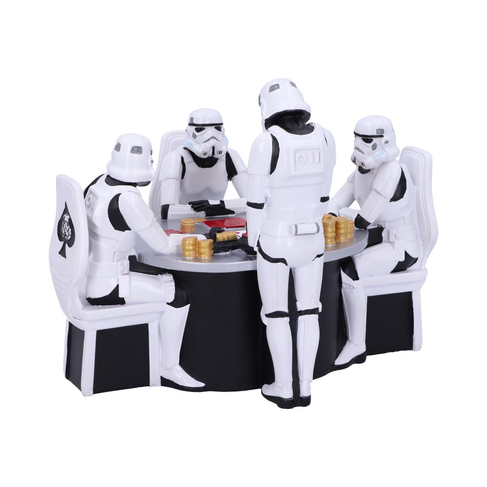 Set 4 figurine Stormtrooper: Poker face