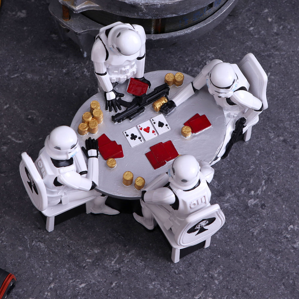 Set 4 figurine Stormtrooper: Poker face