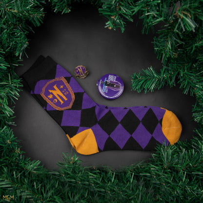 Șoseta, insignele și accesoriile din calendarul Advent Wednesday
