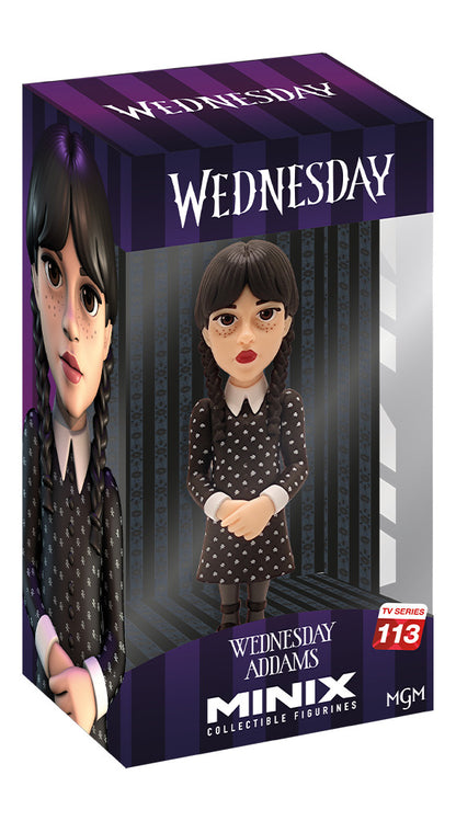 Figurina Wednesday Addams în ambalajul original