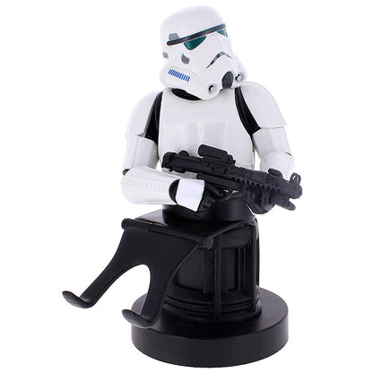 Suportul pentru controller Imperial Stormtrooper, vedere din semiprofil