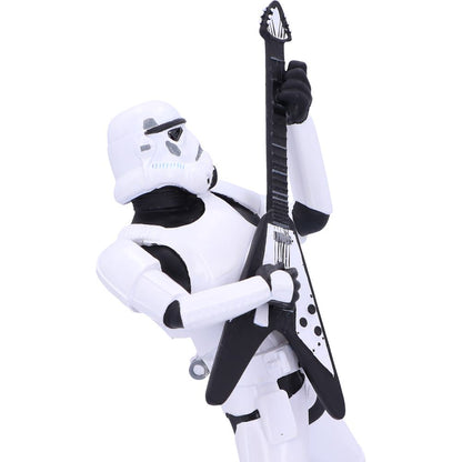 Detaliu cu chitara figurinei Stormtrooper Rock on