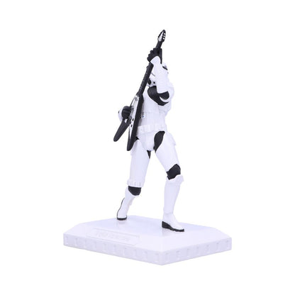 Figurina Stormtrooper Rock on, vedere din semiprofil dreapta