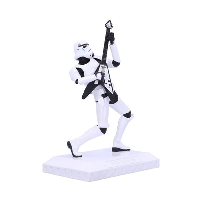 Figurina Stormtrooper Rock on, vedere din semiprofil stânga
