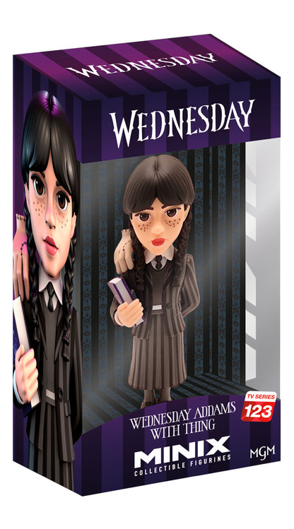 Figurina Wednesday cu Thing în ambalajul original