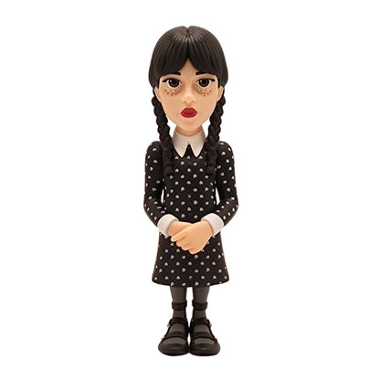 Figurina Wednesday Addams, vedere frontală