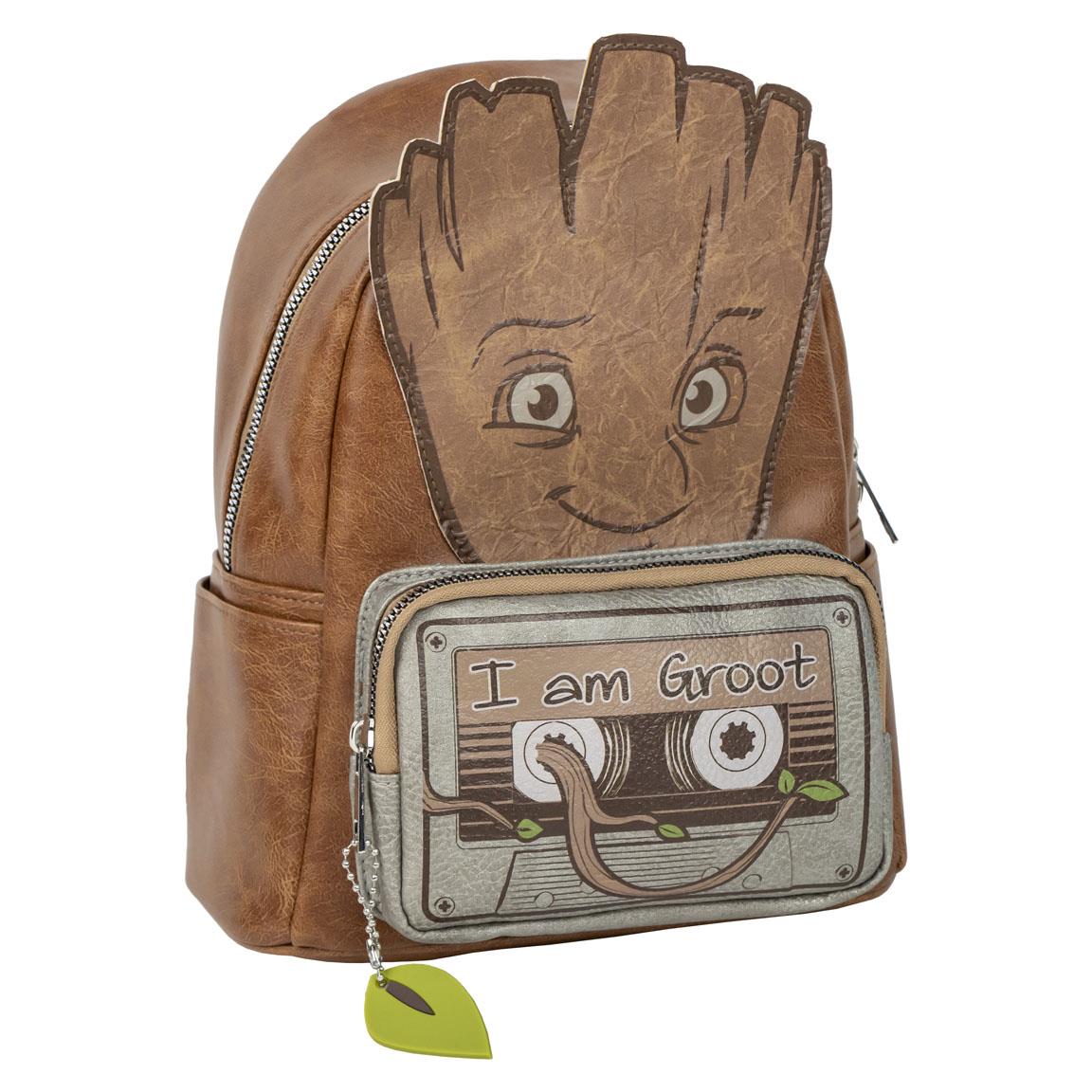 Rucsac Guardians of The Galaxy - I am Groot (piele ecologica)