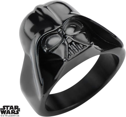 Inel Star Wars Darth Vader pozitionat vertical, vedere laterala 