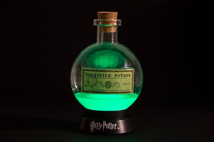 Lampa Harry Potter Polyjuice Potion iluminată verde intens
