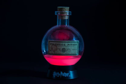 Lampa Harry Potter Polyjuice Potion iluminată roșu și albastru