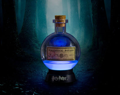 Lampa Harry Potter Polyjuice Potion iluminată albastru