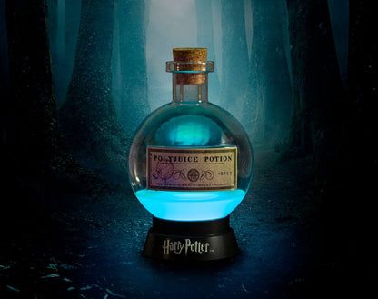 Lampa Harry Potter Polyjuice Potion iluminată bleu