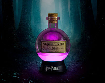 Lampa Harry Potter Polyjuice Potion iluminată mov
