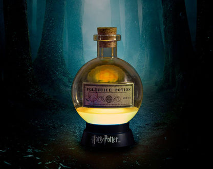 Lampa Harry Potter Polyjuice Potion iluminată galben-portocaliu