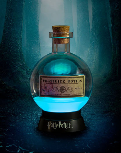 Lampa Harry Potter Polyjuice Potion iluminată cyan