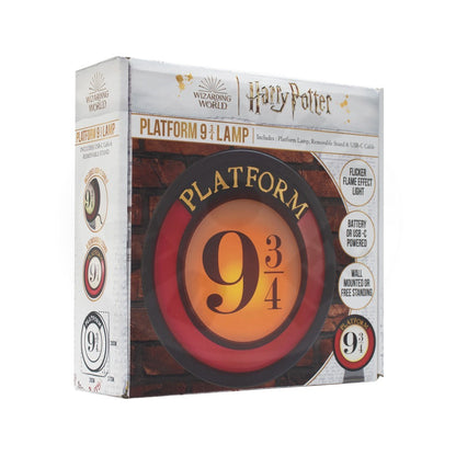 Lampa Harry Potter Peronul 9 3/4 în ambalajul original