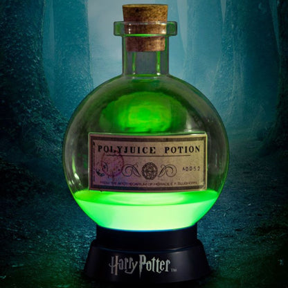 Lampa Harry Potter Polyjuice Potion iluminată verde