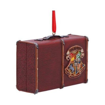 Ornamentul Valiza Hogwarts, vedere din semiprofil stânga