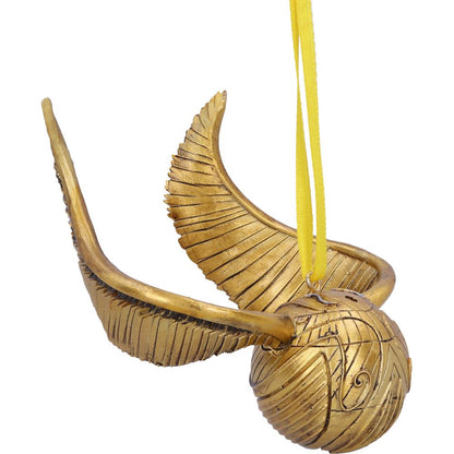 Ornamentul Golden Snitch, vedere din semiprofil