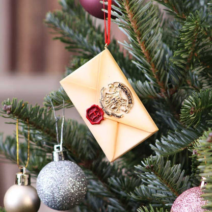 Ornamentul Scrisoare Hogwarts suspendat în brad