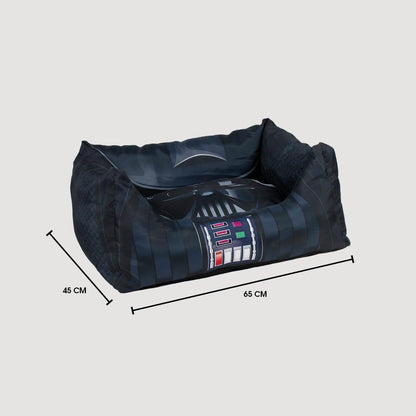 Dimensiunile patului pentru câini Darth Vader, prezentare grafică