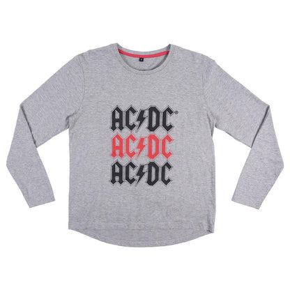 Bluza de pijama AC/DC, vedere frontală