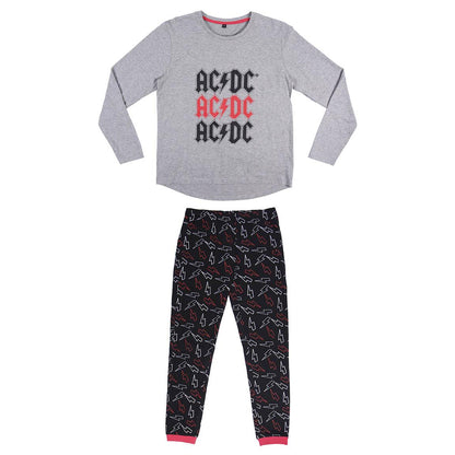 Setul complet de pijama AC/DC, bluză și pantaloni