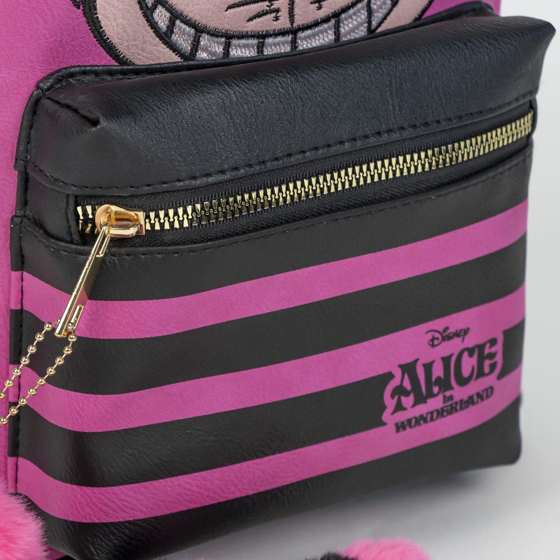 Rucsac Alice in Wonderland - Chesire Cat (piele ecologica)